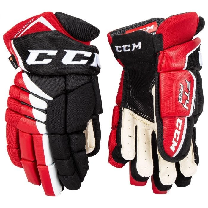 CCM JetSpeed FT4 Pro Junior Hockey Gloves 5 CCM JetSpeed FT4 Pro Junior Hockey Gloves - Image 3