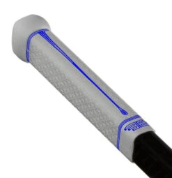 Buttendz Flux Z Stick Grip -Bauer Store BUTT Flux White Tilt BLUE WEB