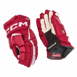 CCM JetSpeed FT6 Junior Hockey Gloves -Bauer Store HGFT6 RDWH 03