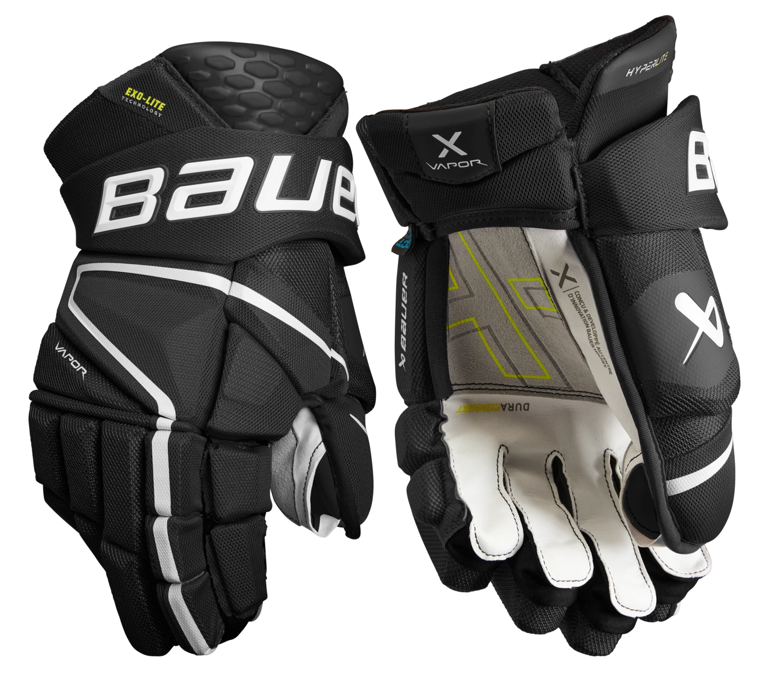 Bauer Vapor Hyperlite Intermediate Hockey Gloves 3 Bauer Vapor Hyperlite Intermediate Hockey Gloves