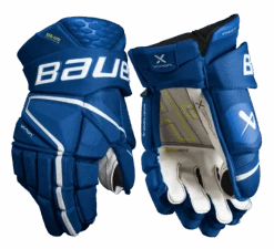 Bauer Vapor Hyperlite Senior Hockey Gloves -Bauer Store HYPERLITE SR FRONT BLU2 1