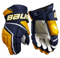 Bauer Vapor Hyperlite Senior Hockey Gloves -Bauer Store HYPERLITE SR FRONT NVG2