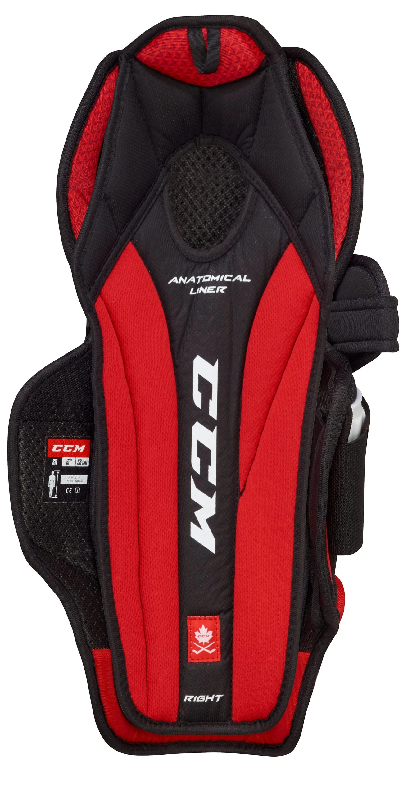 CCM JetSpeed FT4 Junior Shin Guards 4 CCM JetSpeed FT4 Junior Shin Guards - Image 2