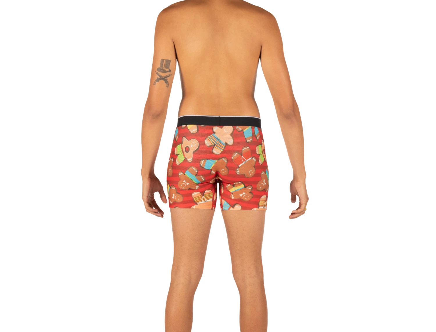 SAXX Volt Boxer Brief Gingerbread Bros 6 SAXX Volt Boxer Brief Gingerbread Bros - Image 4