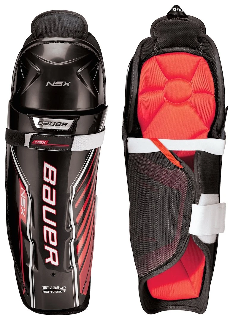 Bauer NSX Junior Shin Guards 3 Bauer NSX Junior Shin Guards