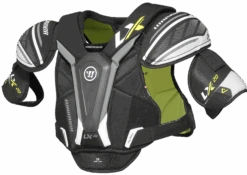 Warrior Alpha LX 20 Junior Shoulder Pads -Bauer Store lx20spsr1bk war 01 i
