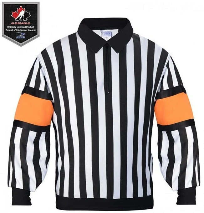 Force Men's Pro Sewn-In Armbands Referee Jersey 3 Force Men's Pro Sewn-In Armbands Referee Jersey
