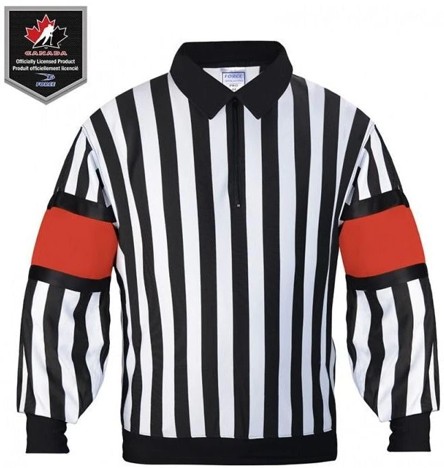 Force Men's Pro Sewn-In Armbands Referee Jersey 4 Force Men's Pro Sewn-In Armbands Referee Jersey - Image 2