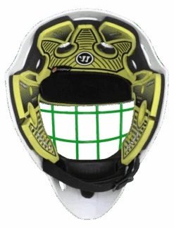 Warrior RF1 Youth Goalie Mask -Bauer Store rf1ym0ngn war 09 i