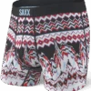 SAXX Vibe Boxer Brief Black Tribal Melt 2 SAXX Vibe Boxer Brief Black Tribal Melt -Bauer Store saxx vibe boxer brief black tribal melt