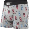 SAXX Vibe Boxer Brief Grey Table Hockey