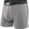 SAXX Vibe Boxer Modern Fit Black Hiker Stripe