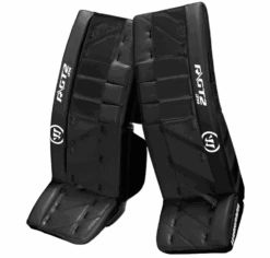 Warrior Ritual GT2 Junior Goalie Pads (w/ Knee Pads) -Bauer Store warrior ritual gt2 junior goalie pads black
