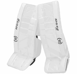 Warrior Ritual GT2 Junior Goalie Pads (w/ Knee Pads) -Bauer Store warrior ritual gt2 junior goalie pads white