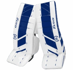 Warrior Ritual GT2 Junior Goalie Pads (w/ Knee Pads) -Bauer Store warrior ritual gt2 junior goalie pads white blue