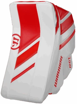 Warrior Ritual GT2 Senior Goalie Blocker -Bauer Store warrior ritual gt2 senior goalie blocker white red