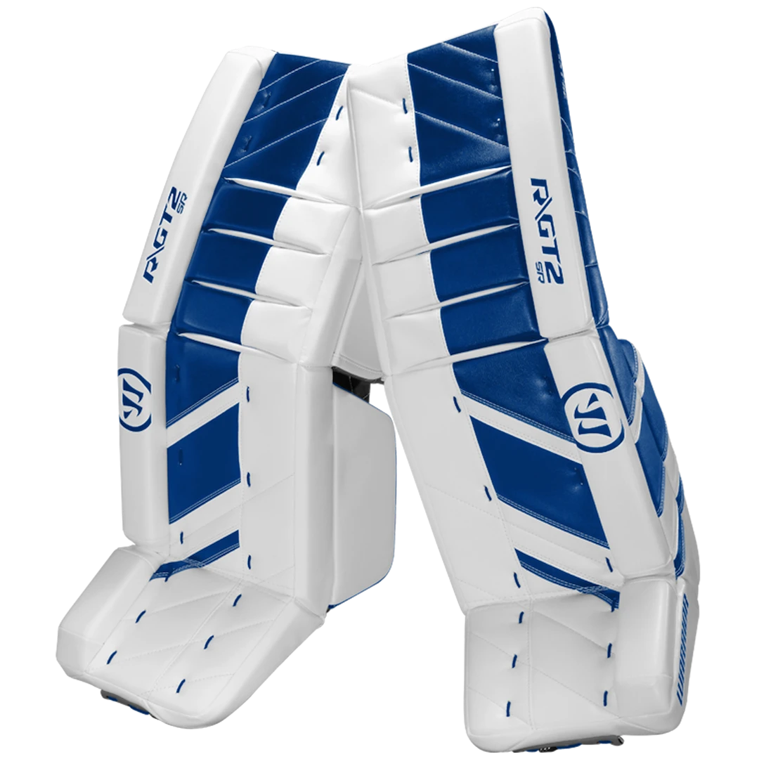 Warrior Ritual GT2 Senior Goalie Pads (w/ Knee Pads) 3 Warrior Ritual GT2 Senior Goalie Pads (w/ Knee Pads)