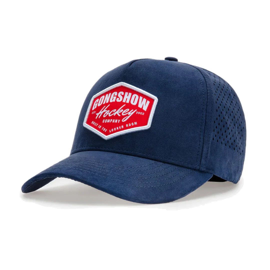 Bauer Store -Bauer Store gongshow hats gongshow hockey badge of beauty snapback hat navy osfa